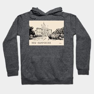 New Hampshire State USA Hoodie